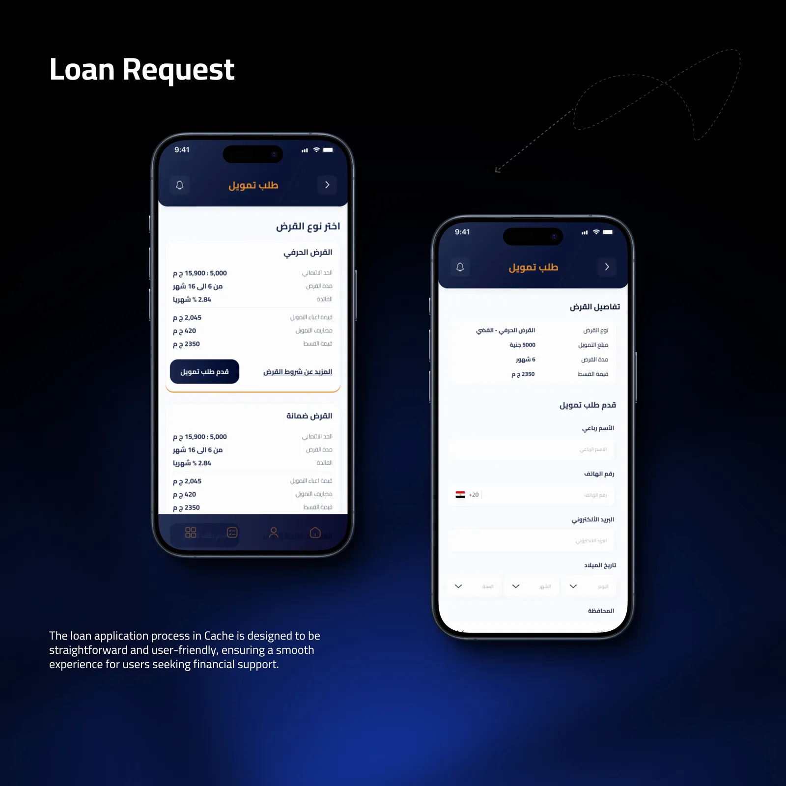 Cash: The loan request
